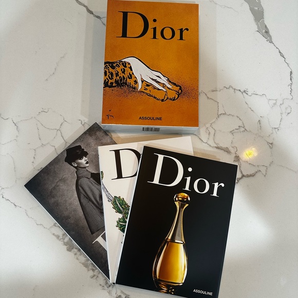 Dior Assouline Book Set. In Great Condition. Comes With 3 Books & Box. - Picture 1 of 13